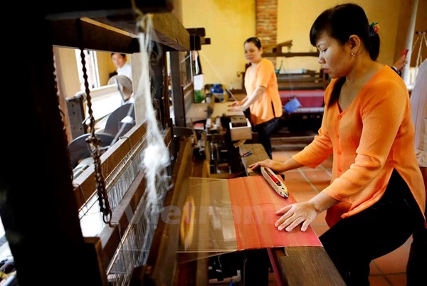 Công đoạn dệt