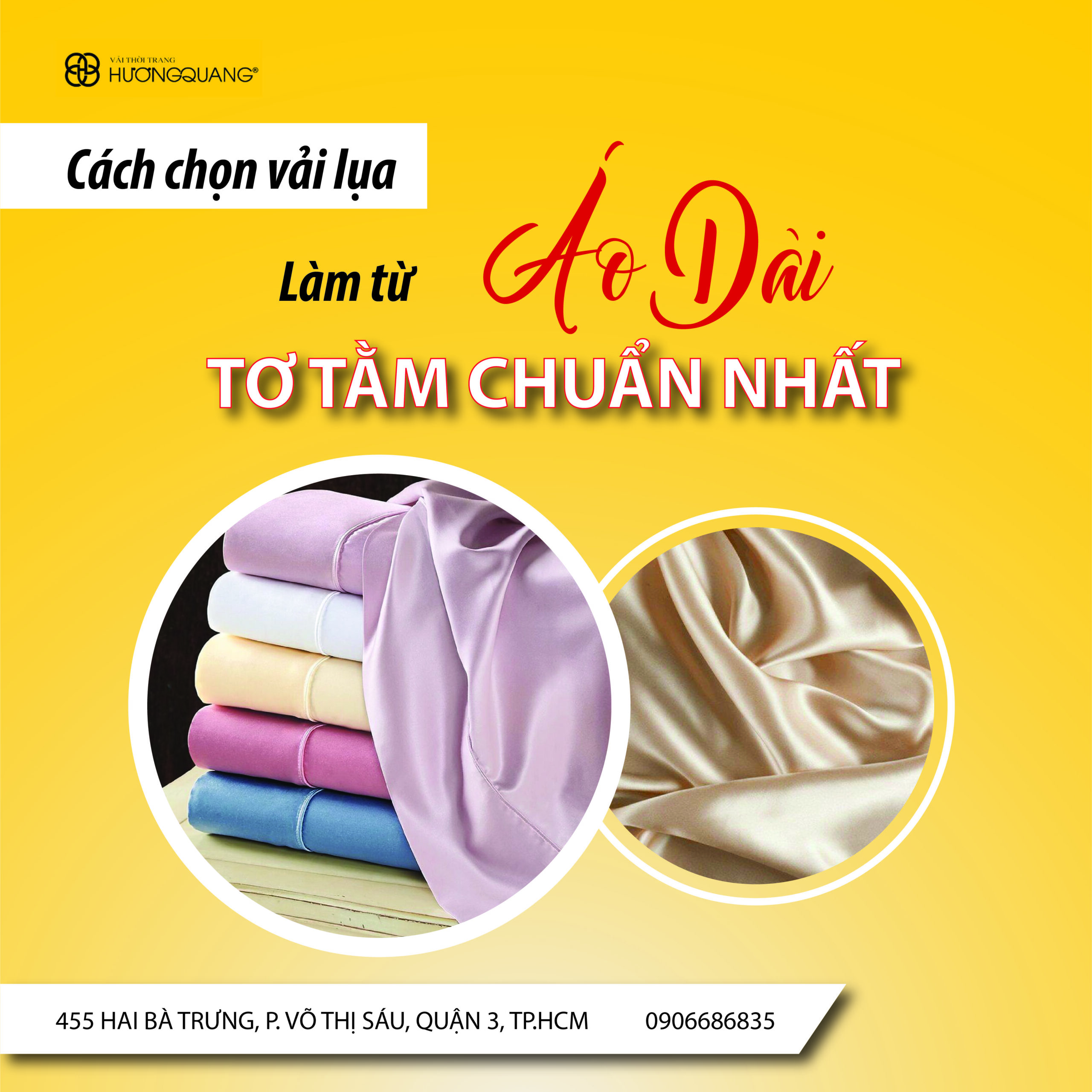 vải lụa áo dài