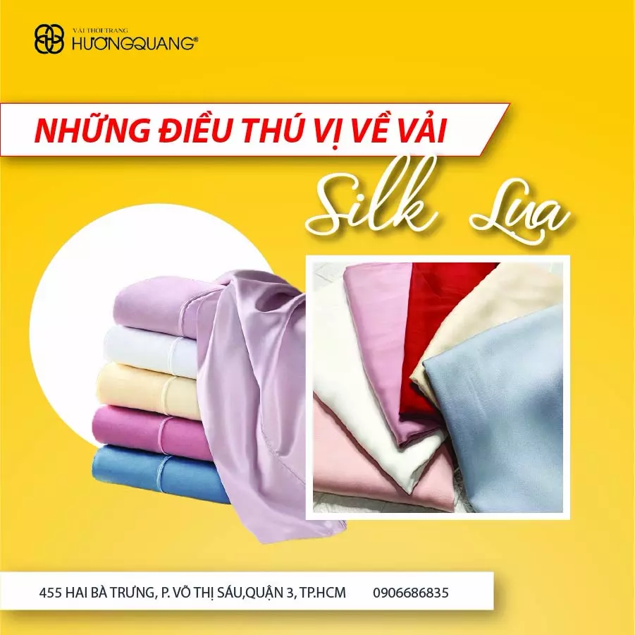 vải silk lụa