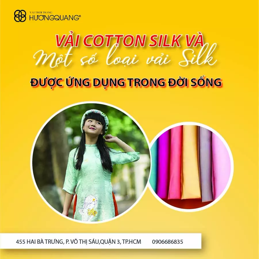 vải cotton silk