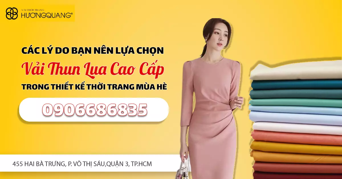 vải thun lụa cao cấp