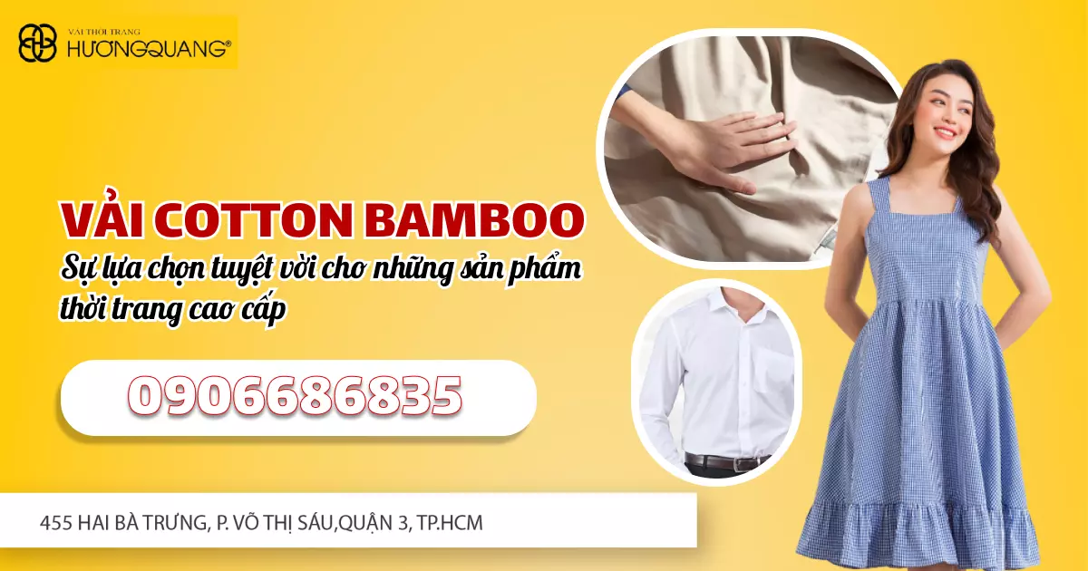 vải cotton bamboo