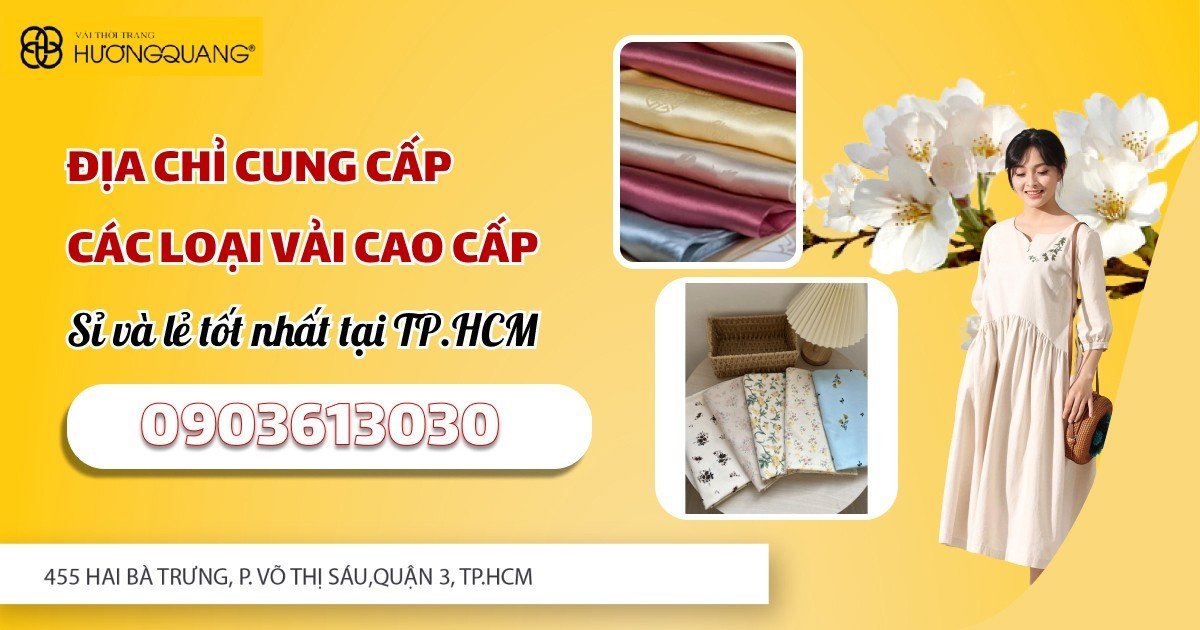 địa chỉ cung cấp vải