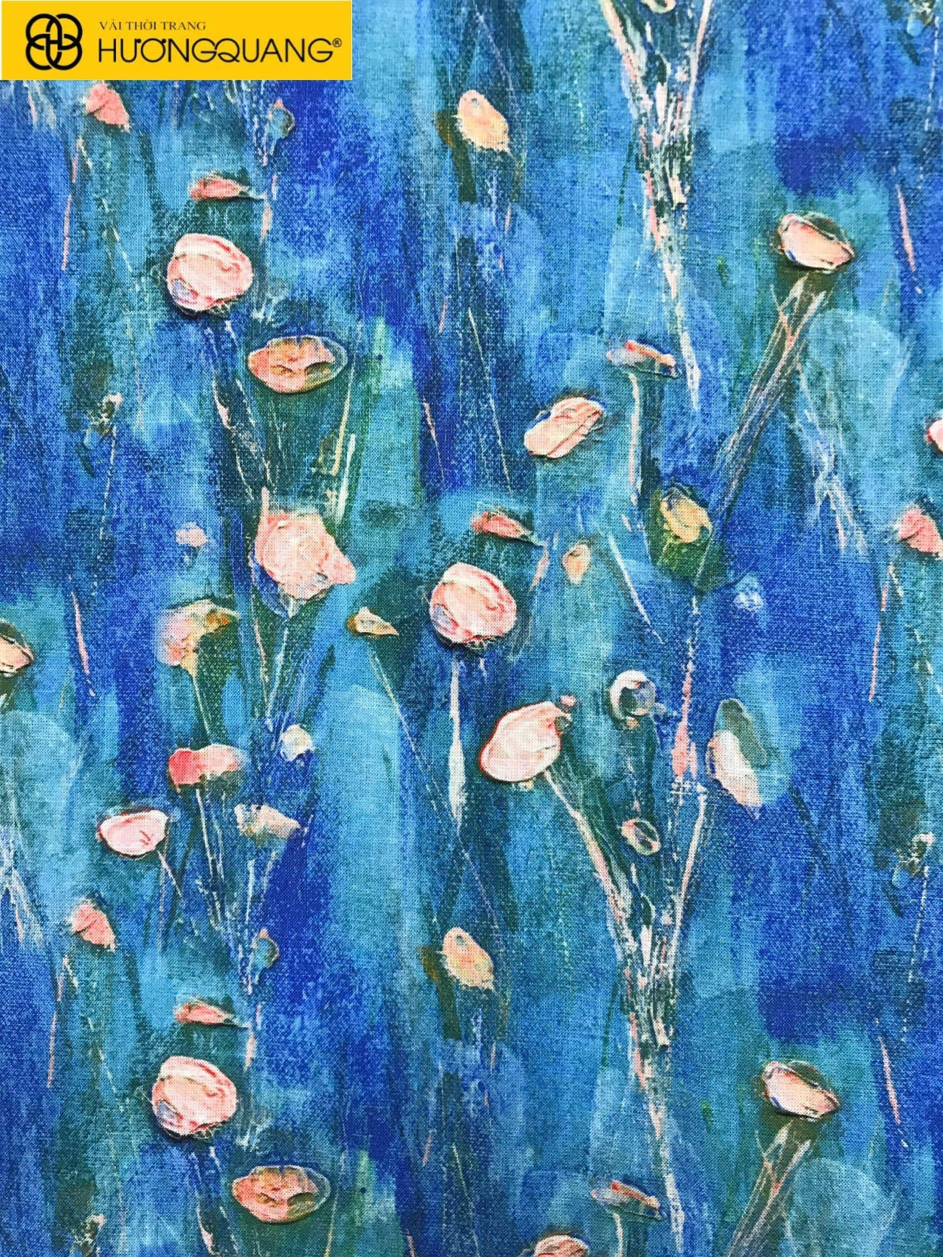 vải linen hoa 05