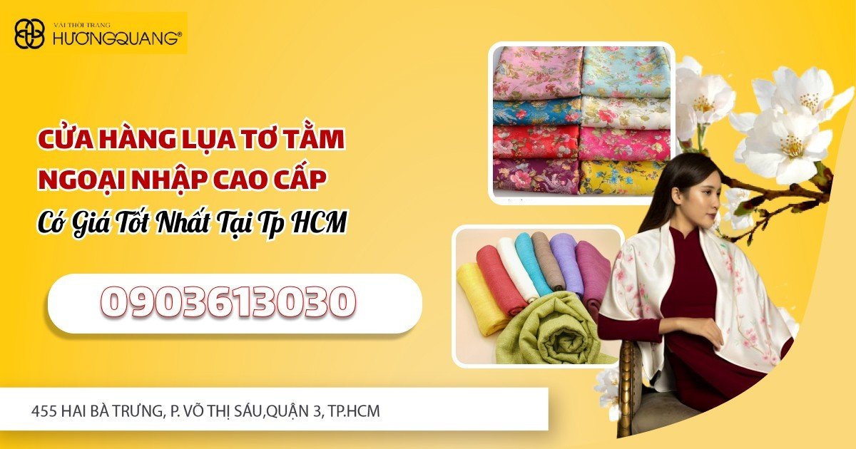 cửa hàng lụa tơ tằm cao cấp tại tp.hcm