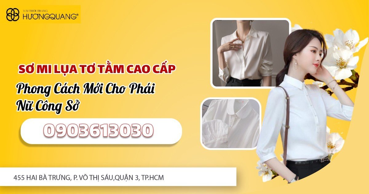 Sơ Mi Lụa Tơ Tằm Cao Cấp