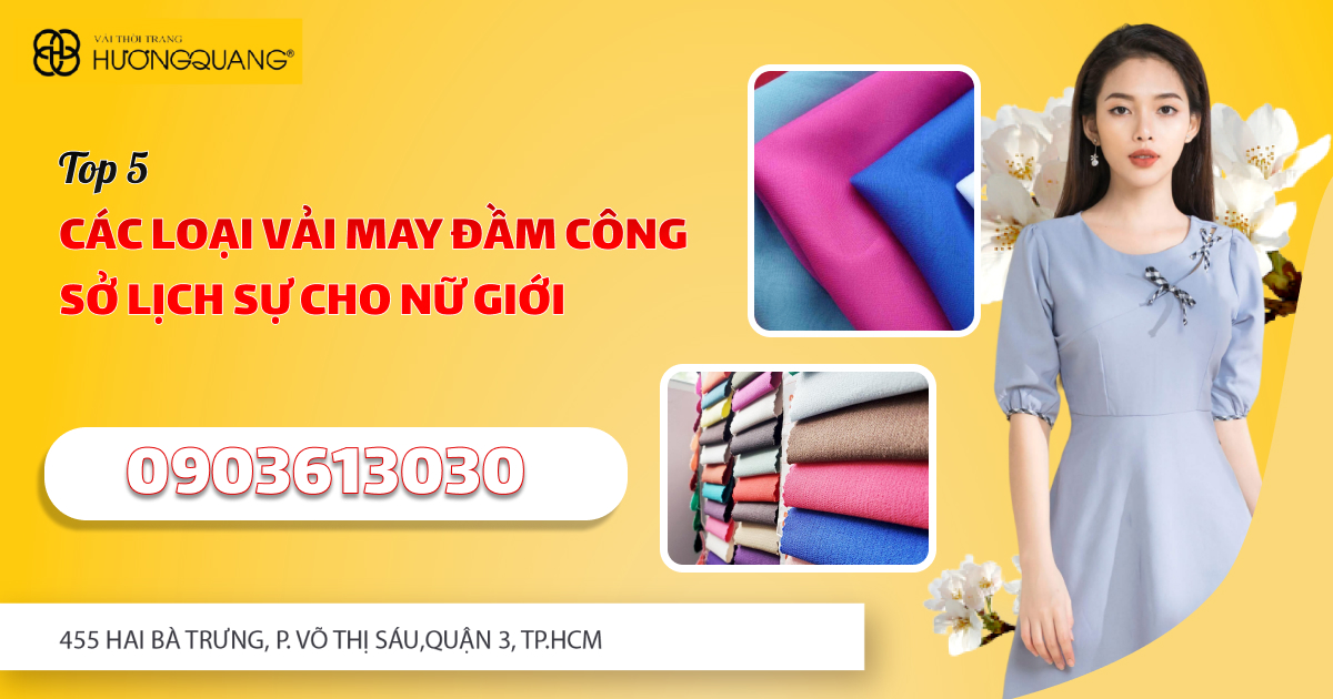 Các loại vải may đầm