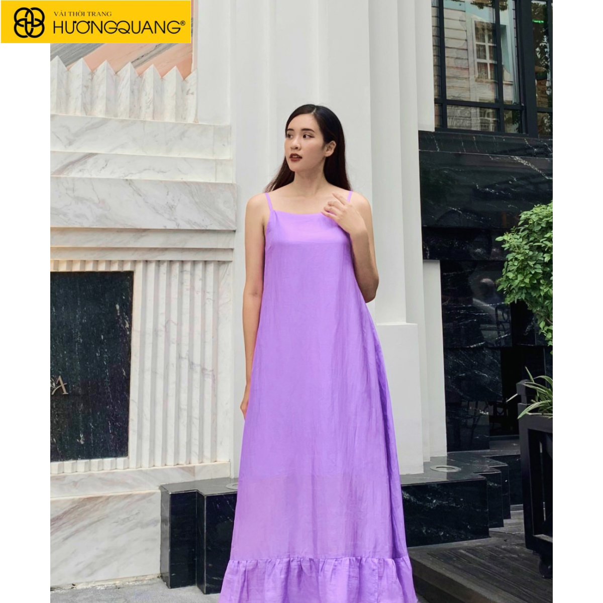 Vải may đầm maxi đẹp, hot trend năm 2024 