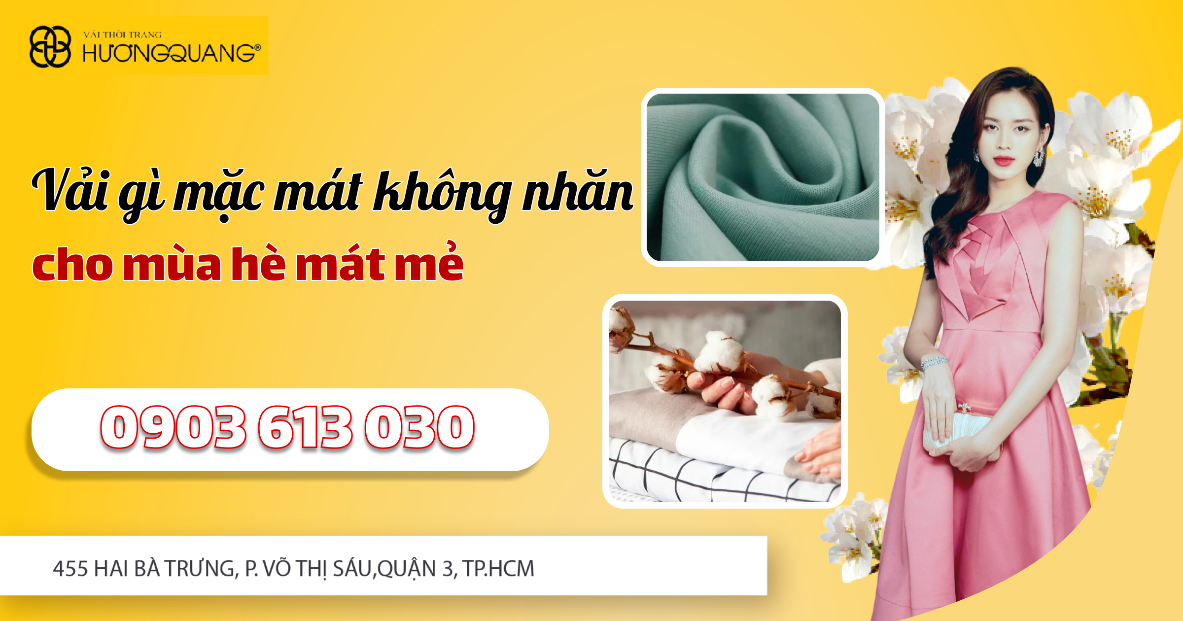 Vải gì mặc mát không nhăn cho mùa hè mát mẻ