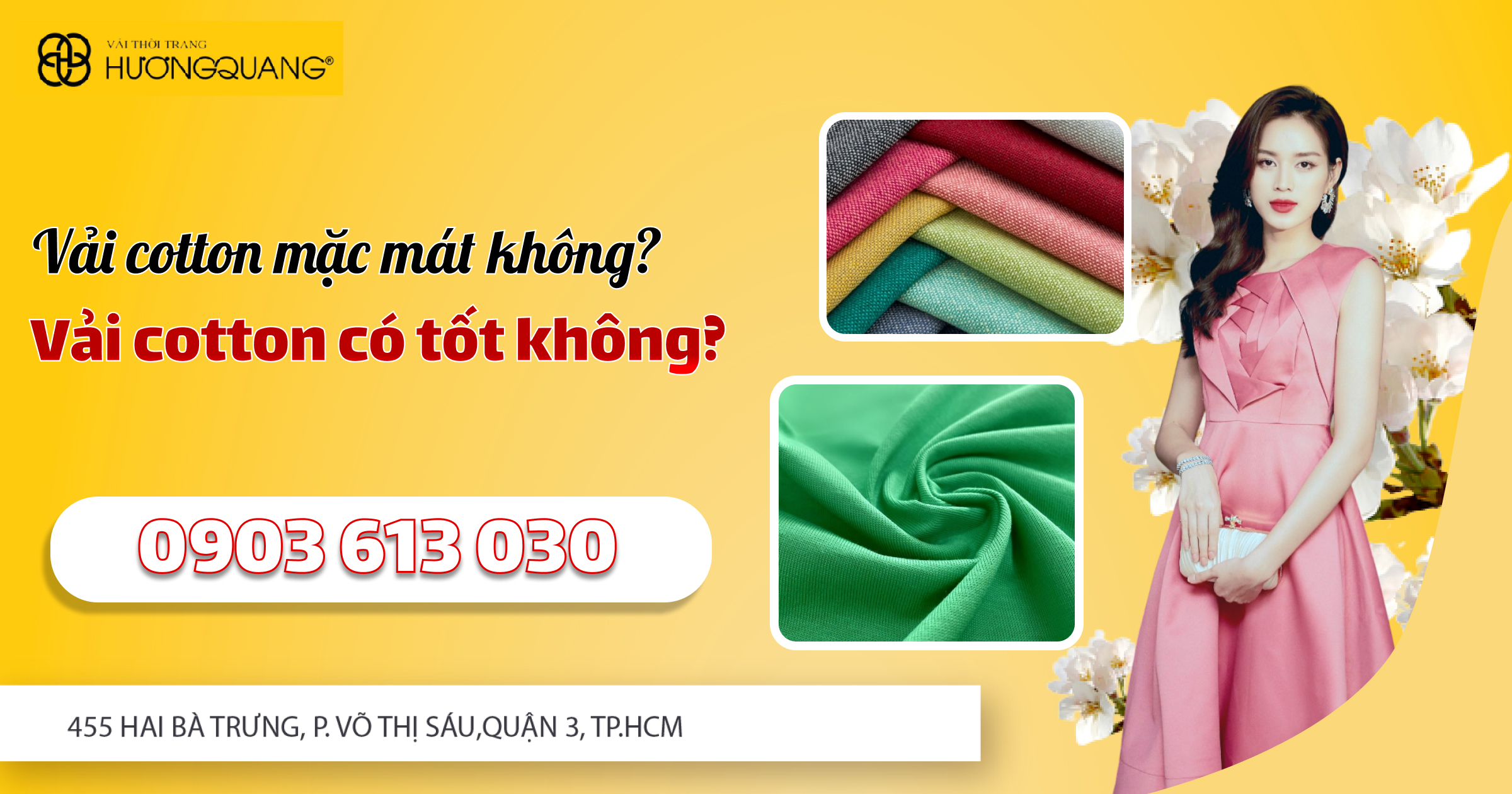 Vải cotton mặc mát không? Vải cotton có tốt không?