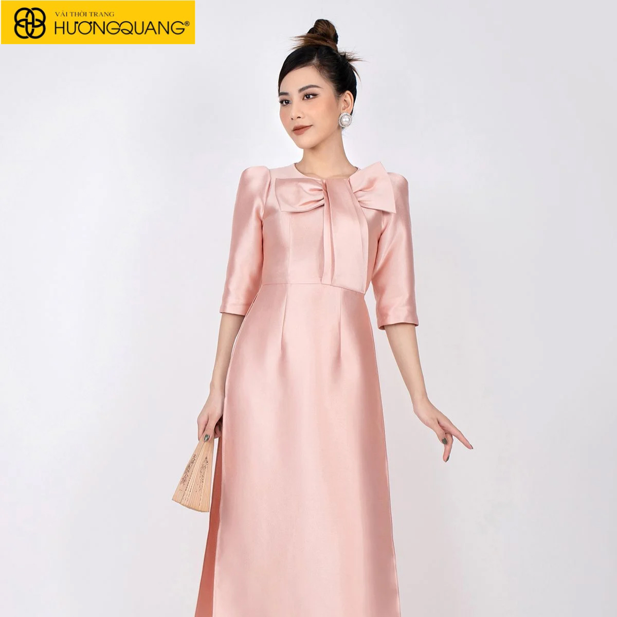 Vải tafta may gì đẹp