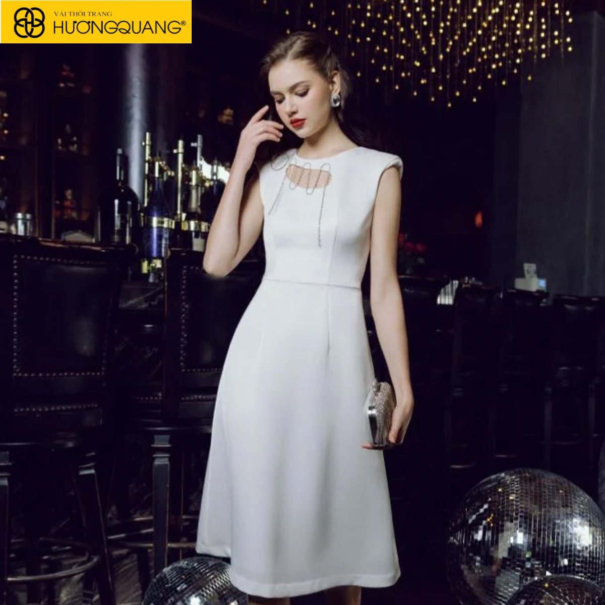 Vải tafta may gì đẹp