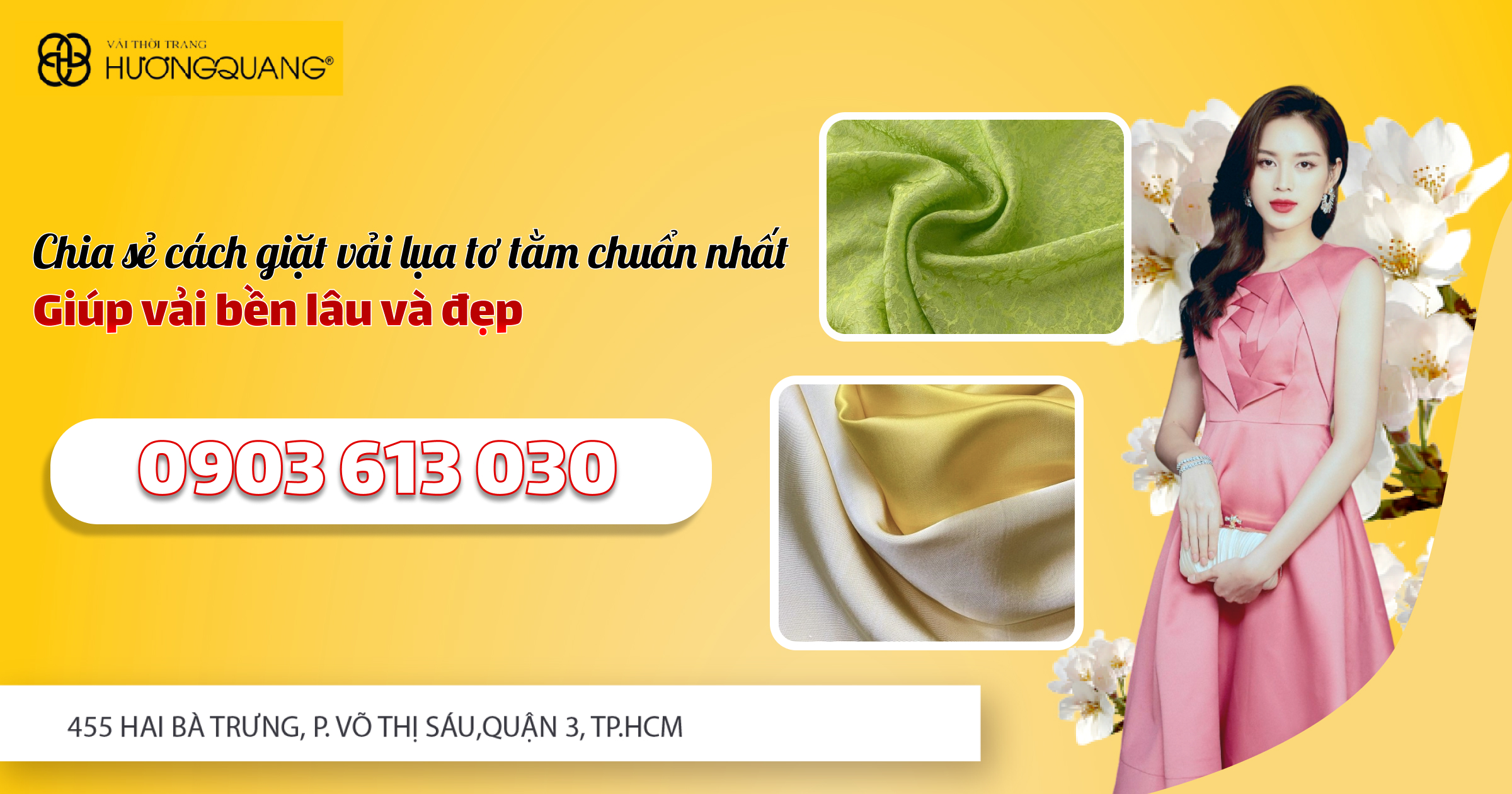 Chia sẻ cách giặt vải lụa tơ tằm chuẩn nhất, giúp vải bền lâu và đẹp