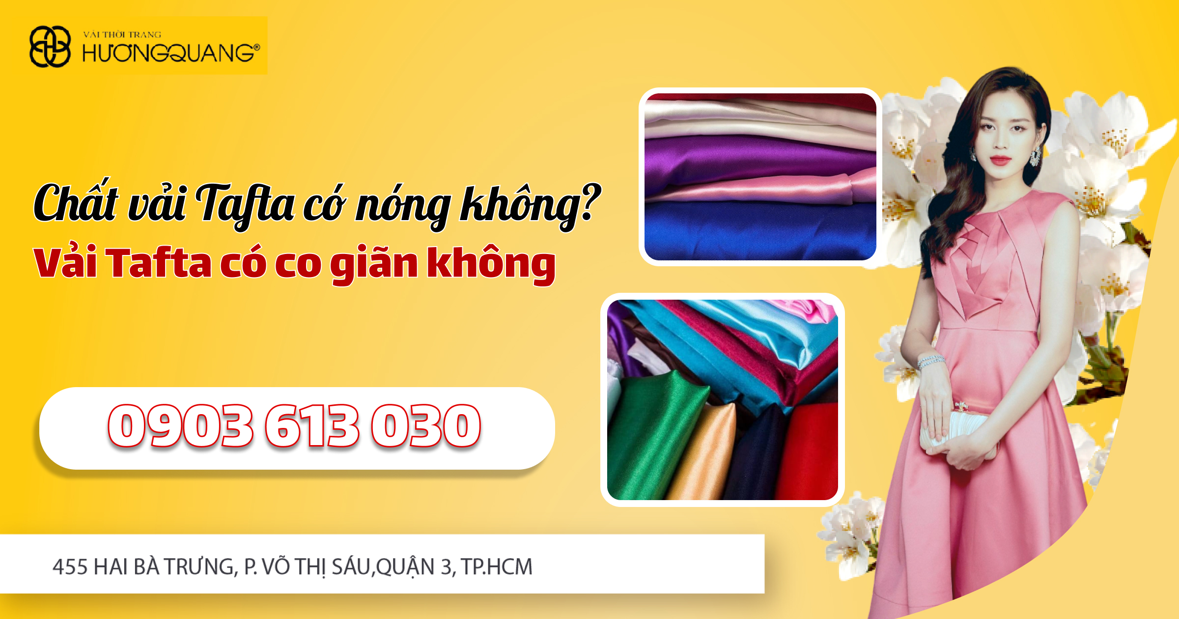 Chất vải Tafta có nóng không