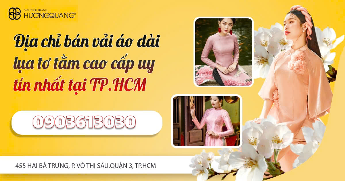 Áo dài lụa tơ tằm