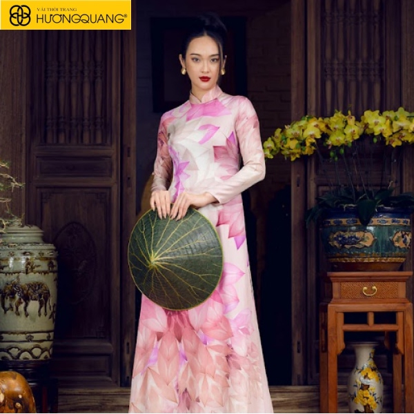 Áo dài lụa tơ tằm