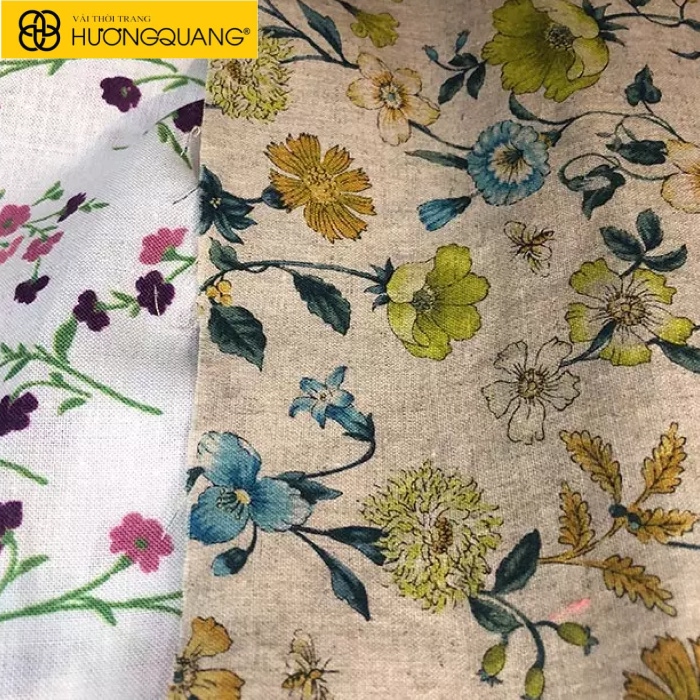 Vải Linen Hoa Cao Cấp - Món Quà Sang Trọng Và Tinh Tế Dành Tặng Phái Đẹp Ngày 20/10