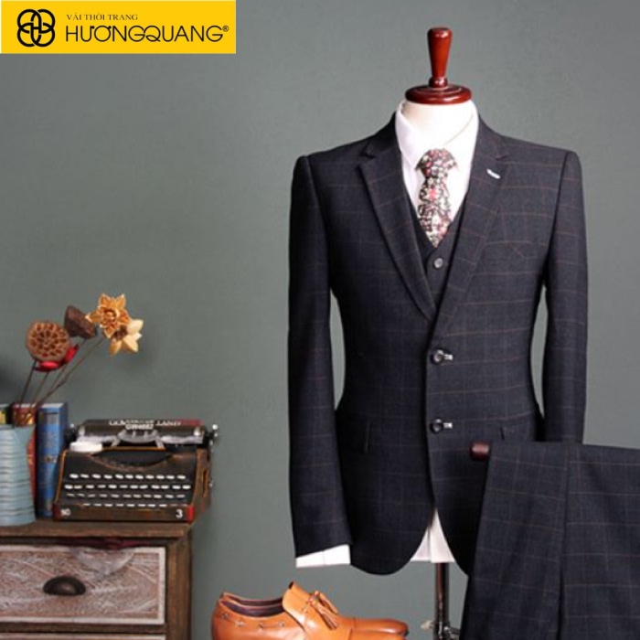 Vải may vest nam đẹp