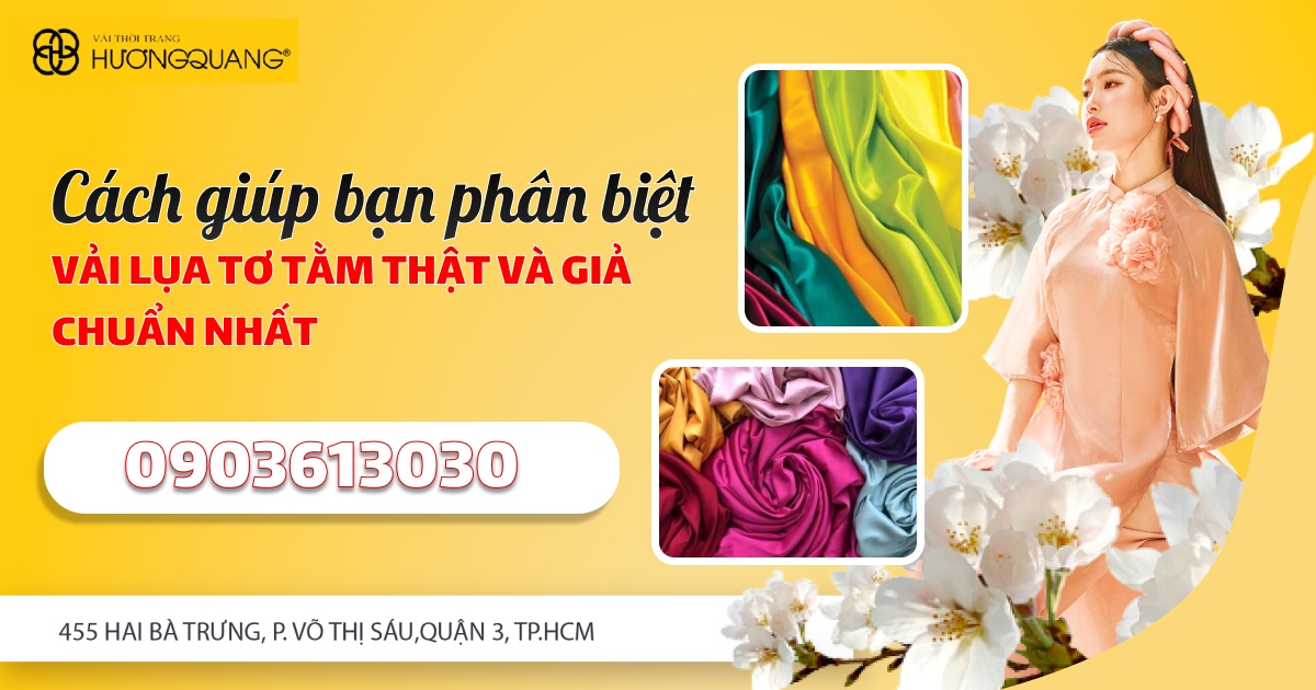 Cách Giúp Bạn Phân Biệt Vải Lụa Tơ Tằm Thật Và Giả Chuẩn Nhất