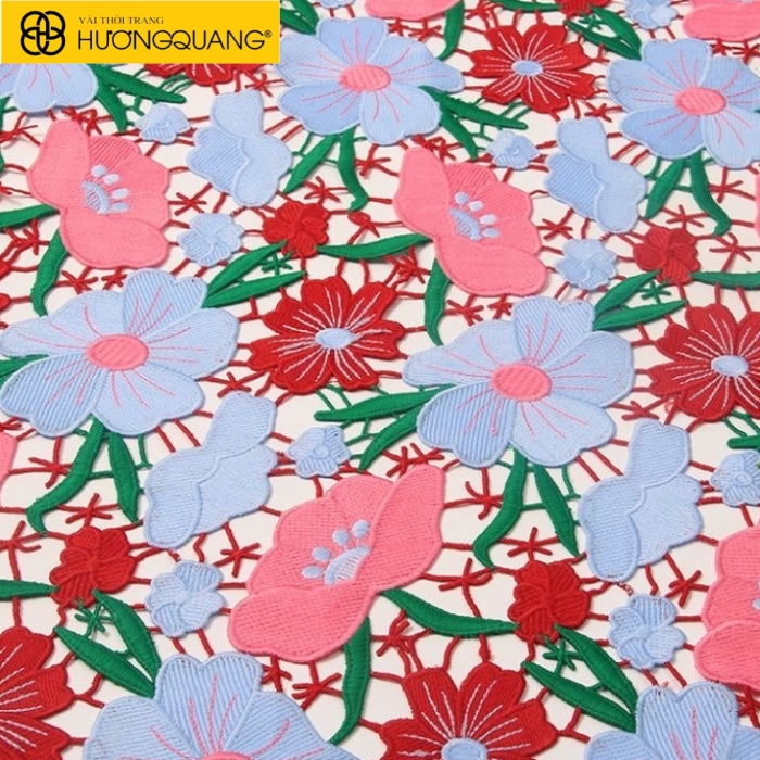 Khám Phá Bộ Sưu Tập Vải Ren Chỉ Cao Cấp, Đa Dạng Tại Vải Thời Trang Hương Quang