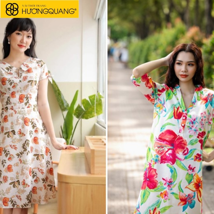 Nữ Tính Với Áo Sơ Mi Chất Liệu Vải Linen Hoa Nhí Đẳng Cấp