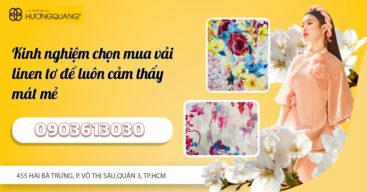 Kinh Nghiệm Chọn Mua Vải Linen Tơ Để Luôn Cảm Thấy Mát Mẻ