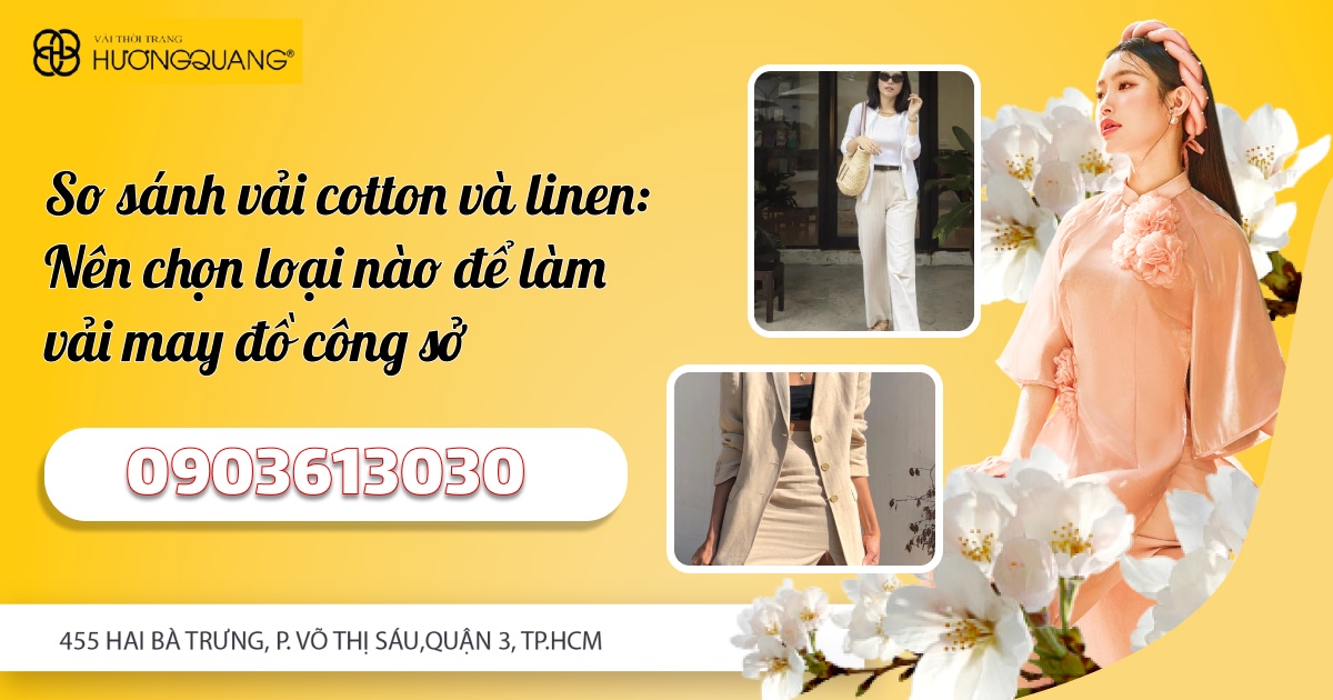 Nên chọn loại vải nào để may đồ công sở ?