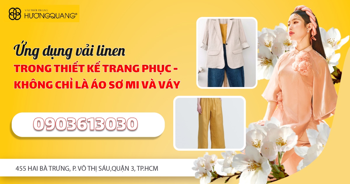 Ứng Dụng Vải Linen Trong Thiết Kế Trang Phục - Không Chỉ Là Áo Sơ Mi Và Váy