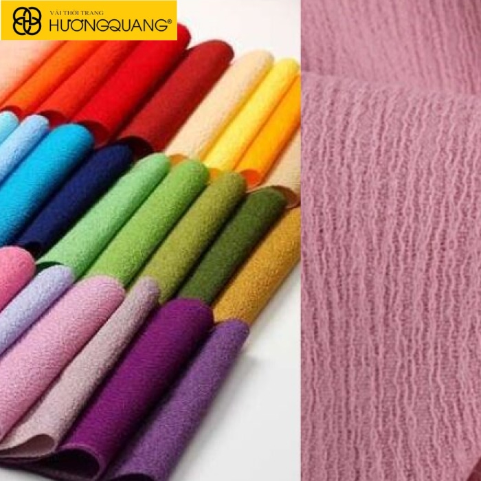 Những đặc điểm nổi bật của vải crep thun cao cấp