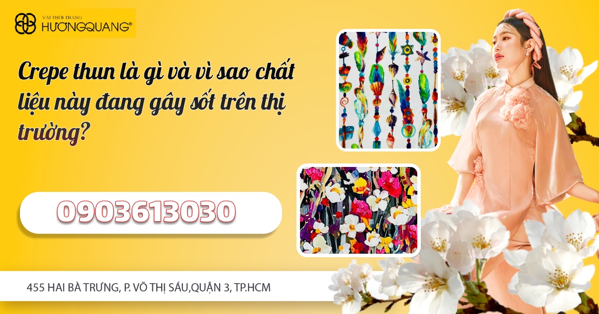Crepe Thun Là Gì Và Vì Sao Chất Liệu Này Đang Gây Sốt Trên Thị Trường?