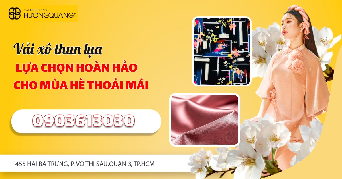 Cửa hàng Vải thời trang cao cấp Hương Quang