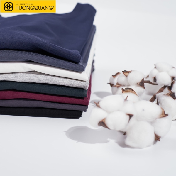 Vải cotton mùa hè thoáng mát, thấm hút mồ hôi tốt