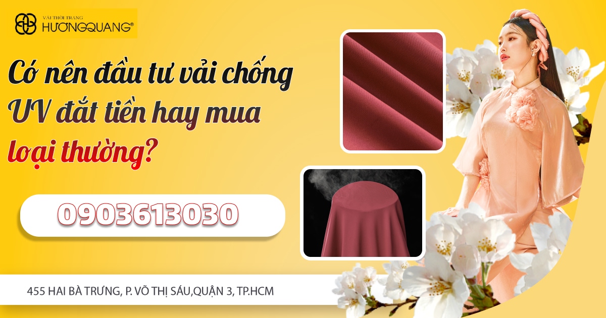 Vải chống tia UV tại Hương Quang