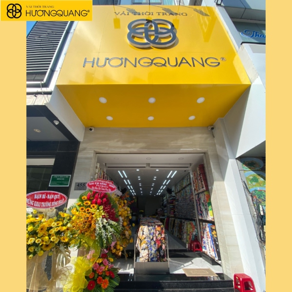Đại lý vải Hương Quang giao hàng số lượng lớn