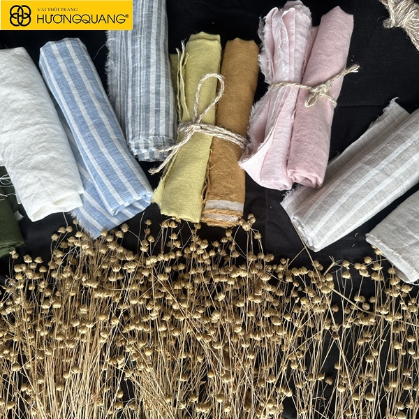 Phơi vải linen đúng cách giữ bền màu