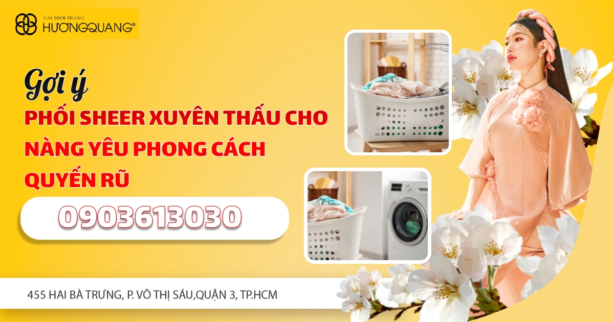 Vải sheer xuyên thấu