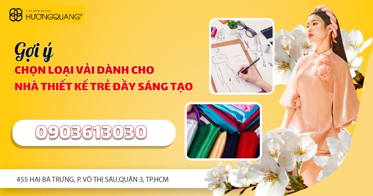 Chuyên gia tư vấn chọn vải cho nhà thiết kế trẻ