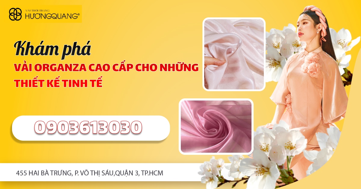 Vải organza trong váy cưới bồng bềnh