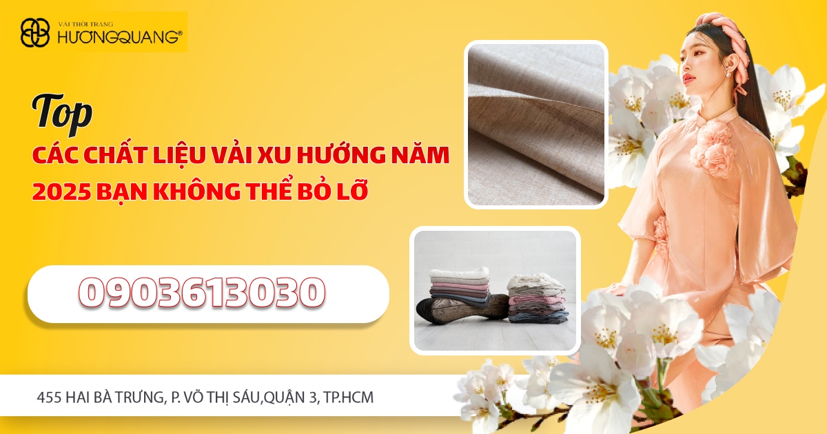 Showroom vải Hương Quang tại TP.HCM