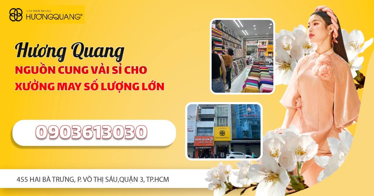 xe vận chuyển hàng vải sỉ của Hương Quang xuất kho giao khách