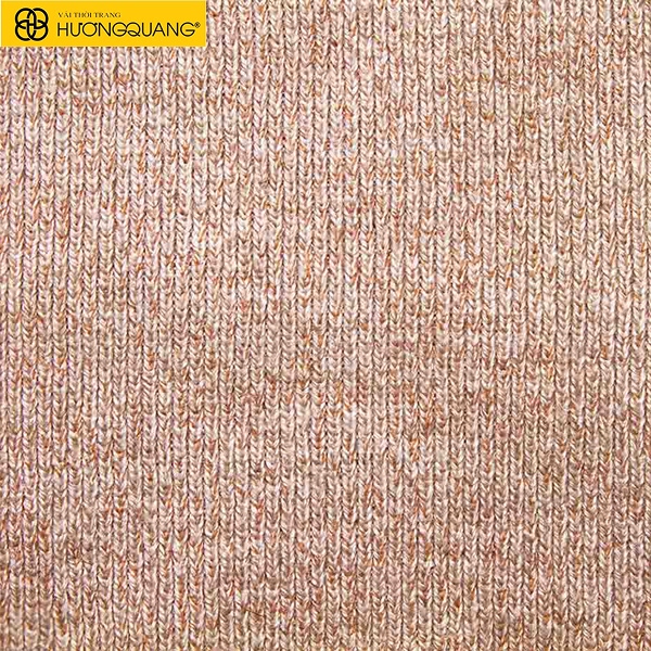 Vải dệt kim cao cấp Hương Quang có bề mặt mềm mại, co giãn linh hoạt