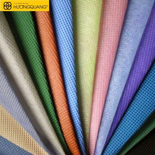 Cuộn vải poly chống nhăn cao cấp màu pastel nhẹ