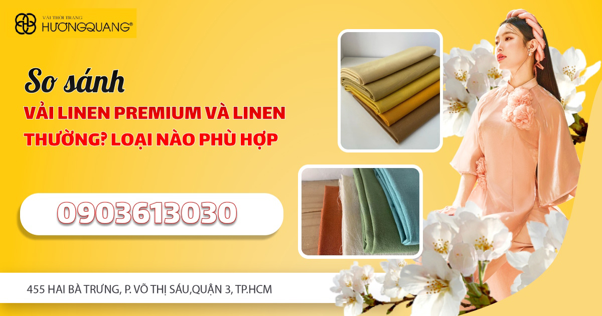 Tủ vải linen tại Vải Hương Quang
