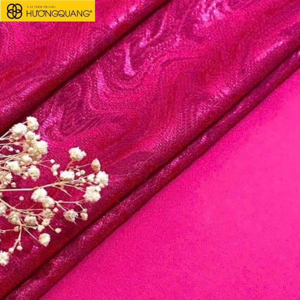 Tư vấn chọn vải gấm thêu tay cho áo dài