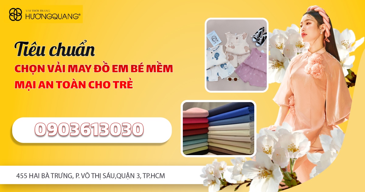 Vải Hương Quang uy tín, chất lượng cao