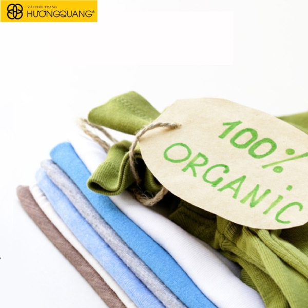 : Các loại vải organic cotton Việt Nam đa dạng màu sắc và độ dày.