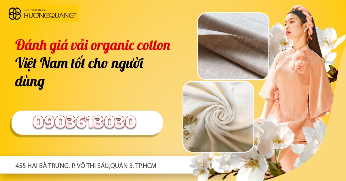 Trang phục may từ vải organic cotton Việt Nam mềm mại, an toàn cho trẻ em và người lớn