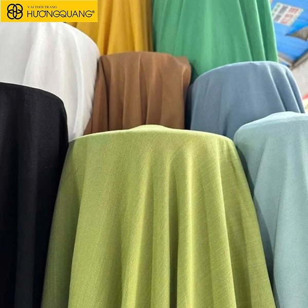 Các loại vải đũi đa dạng tại Vải Hương Quang