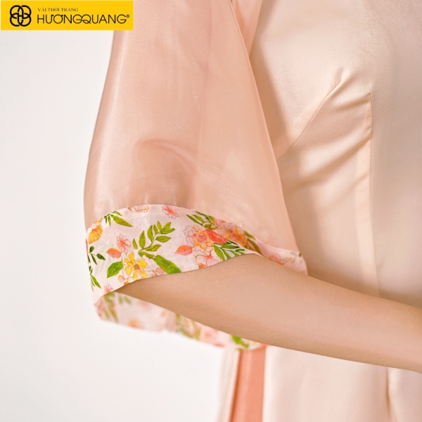 Màu sắc vải lụa in hoa xuân ngày Tết