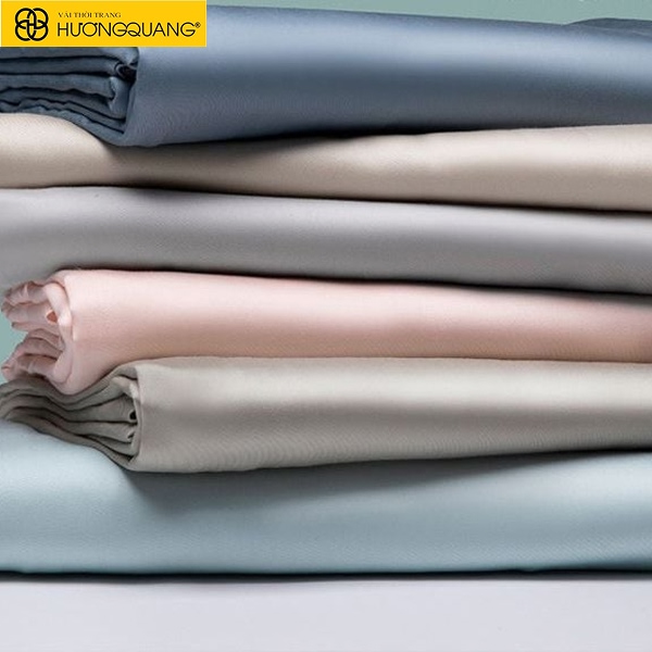 Vải lụa satin cao cấp bắt sáng tốt cho váy tiệc